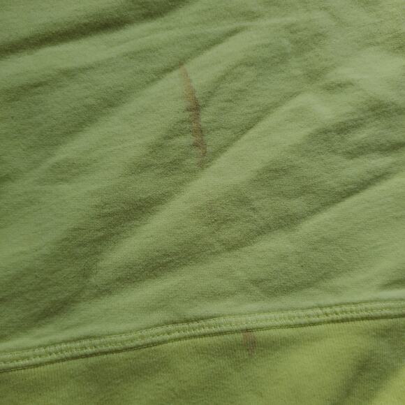 Fresh Produce Sweatshirt Womens XL Yellow Flip Flop Graphic Pullover Made USA - Picture 8 of 9